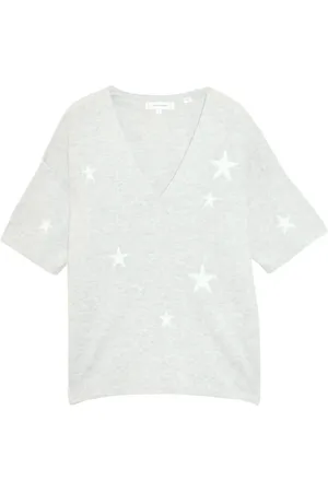 Chinti & Parker Playera con estrellas estampadas