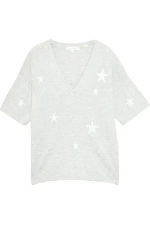 Chinti & Parker Playera con estrellas estampadas