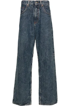 Maison Margiela Jeans rectos con efecto agrietado