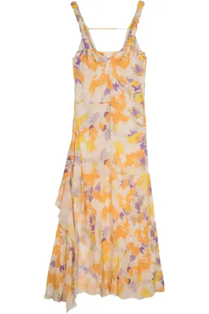 Patrizia Pepe Vestido asimétrico con estampado floral