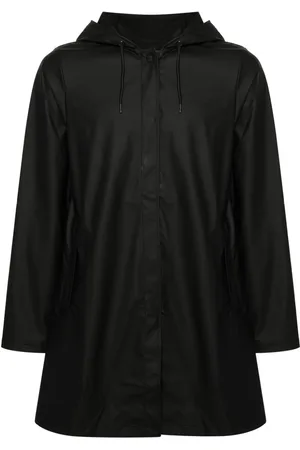 Rains Parka con capucha y botones