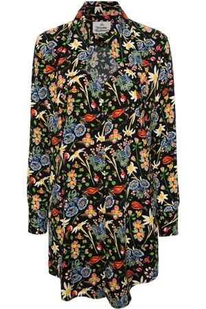 Vivienne Westwood Vestido camisero corto Heart