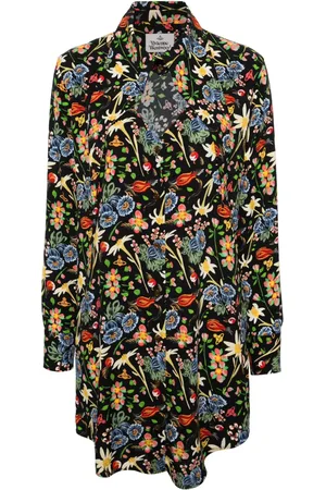 Vivienne Westwood Vestido camisero corto Heart