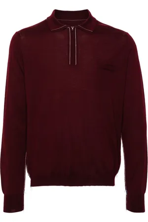 Maison Margiela Playera tipo polo Work-In-Progress