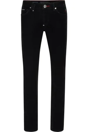 Philipp Plein Jeans rectos con tiro medio