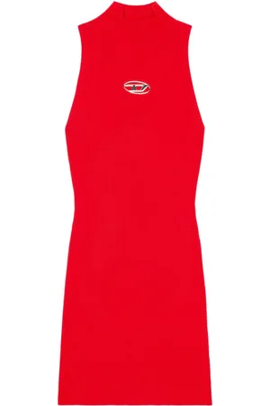 Diesel Vestido M-Onervax con cuello falso