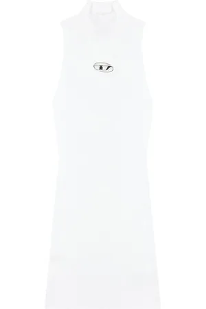 Diesel Vestido M-Onervax con cuello falso