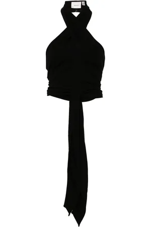 Gestuz Top corto con cuello halter