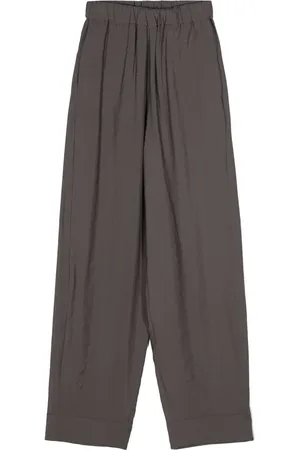 BLANCA Pantalones anchos con pretina elástica