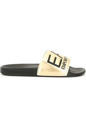 EA7 Flip flops con logo en relieve