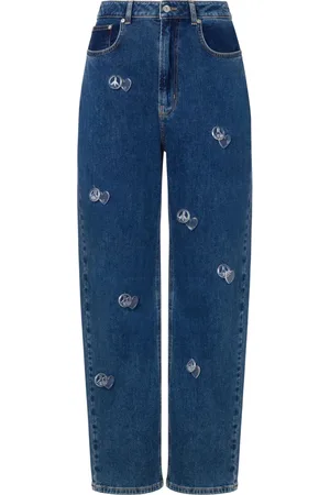 Moschino Jeans ajustados con tiro alto