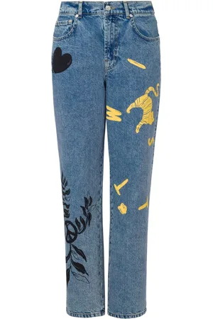 Moschino Jeans rectos con tiro medio