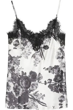 Gold Hawk Top de seda Claire Cami
