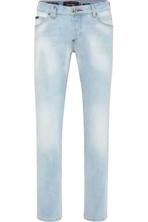 Philipp Plein Jeans rectos con tiro bajo