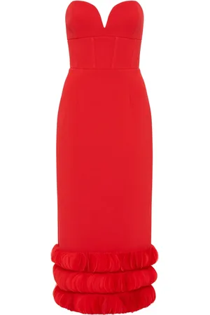 Rebecca Vallance Vestido midi Adrena