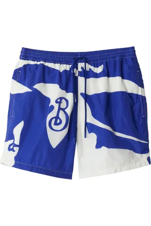 Burberry Shorts de playa con estampado abstracto