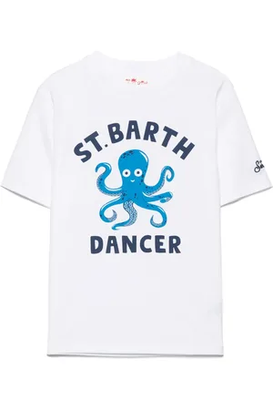 MC2 SAINT BARTH Playera con pulpo estampado