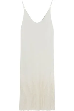 Stella McCartney Vestido midi de tejido flojo