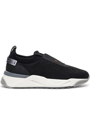 santoni Tenis Runner de tejido técnico