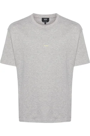 A.P.C. Playera con logo estampado