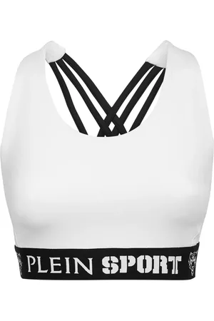 Philipp Plein Bra deportivo con banda del logo