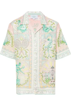 Casablanca Camisa con estampado Vase