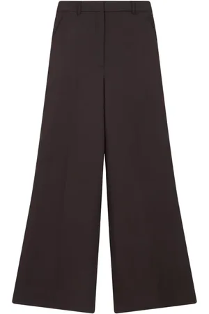 Stella McCartney Pantalones acampanados con tiro medio