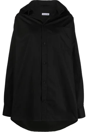 Balenciaga Camisa con detalle fruncido