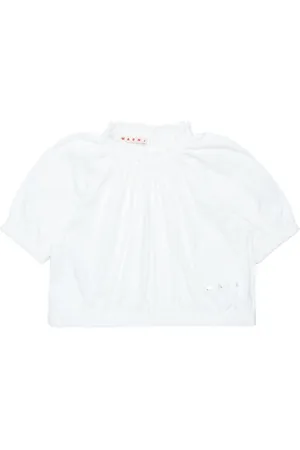 Marni Playera con volantes en el cuello
