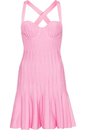 Roberto Cavalli Vestido corto con placa RC