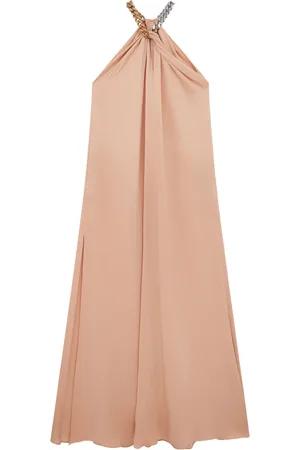 Stella McCartney Vestido de fiesta con detalle de cadena
