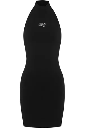 Moschino Vestido con cuello halter
