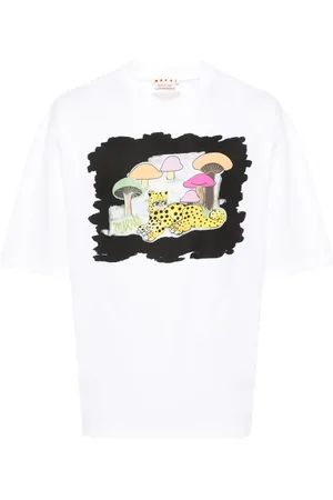 Marni Playera con estampado gráfico