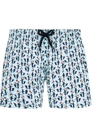 Vilebrequin Shorts de playa Jim con estampado gráfico