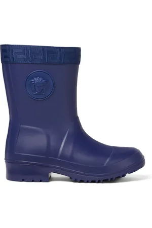 VERSACE Botas con detalle Medusa Head Greca