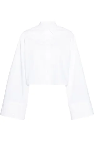 Maison Margiela Camisa corta con mangas extralargas