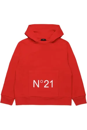 Nº21 Hoodie con logo estampado