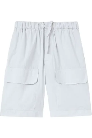 Jil Sander Bermudas con motivo de rayas