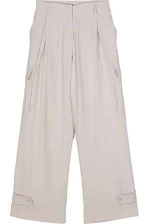 BLANCA Pants cargo con diseño ancho