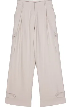 BLANCA Pants cargo con diseño ancho