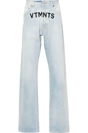 VTMNTS Jeans con logo bordado