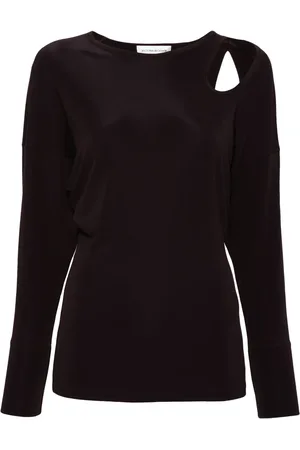 Victoria Beckham Top con aberturas
