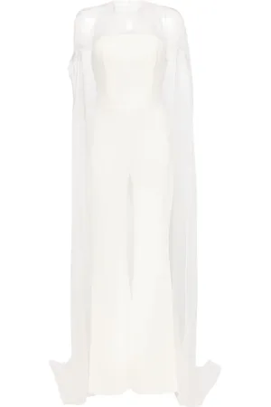 ISABEL SANCHIS Jumpsuit con capa superpuesta