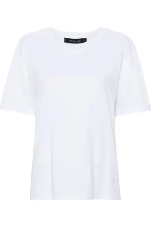 FEDERICA TOSI Playera con logo bordado