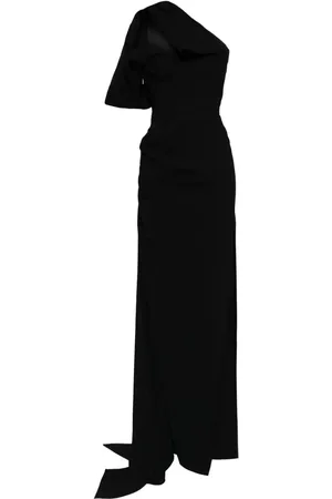 MATICEVSKI Vestido largo con hombro descubierto