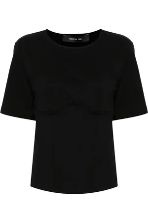 FEDERICA TOSI Playera con detalle en 3D