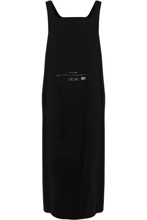 Maison Margiela Vestido largo con estampado Sac Utilizable