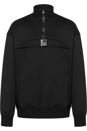 Moschino Sudadera con aplique del logo y cierre