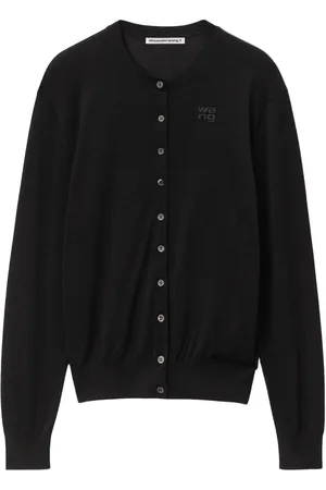 Alexander Wang Cárdigan con logo en relieve