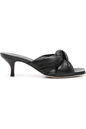Fabiana Filippi Mules con detalle de nudo y tacón de 60mm
